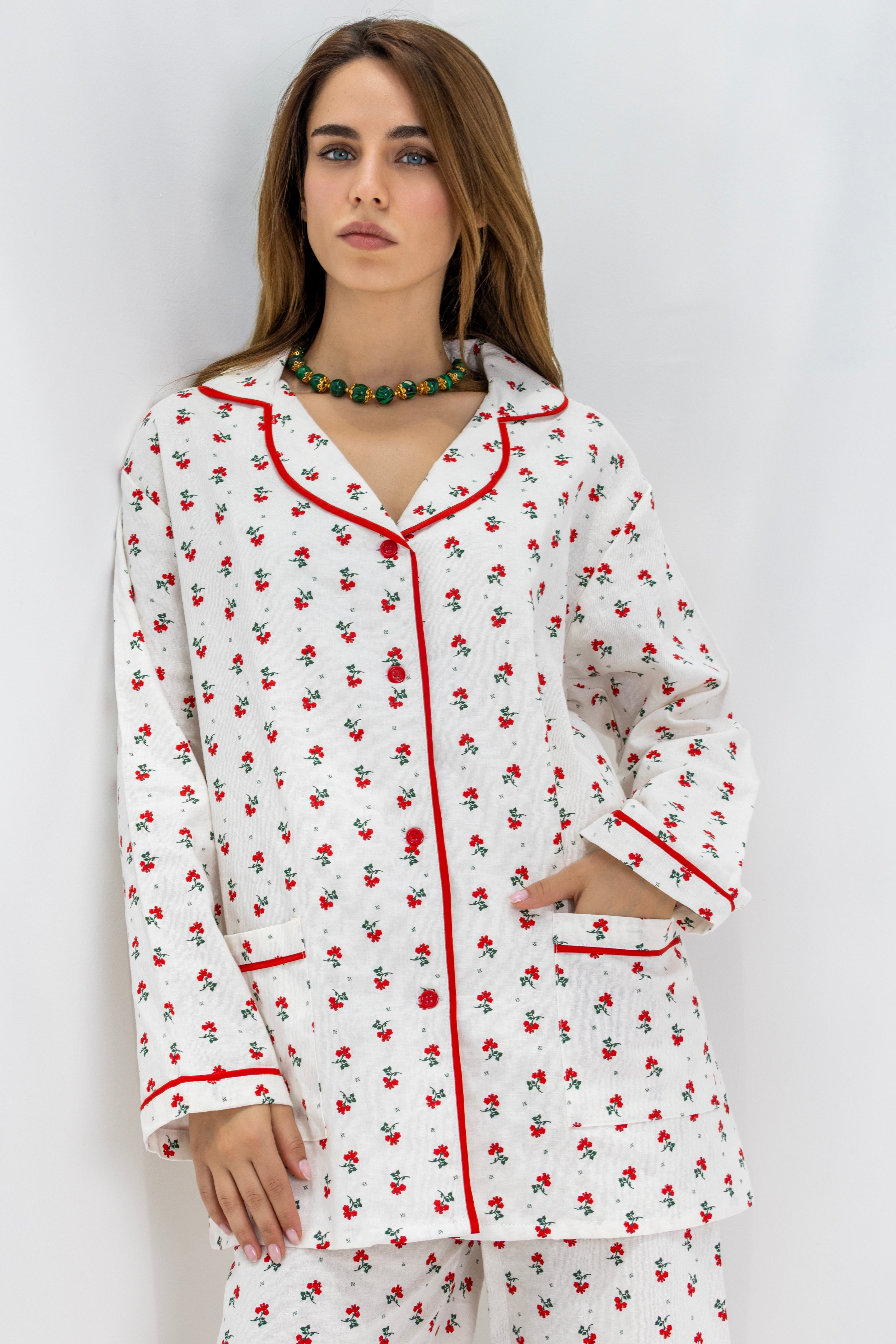Cherry Print Nightwear