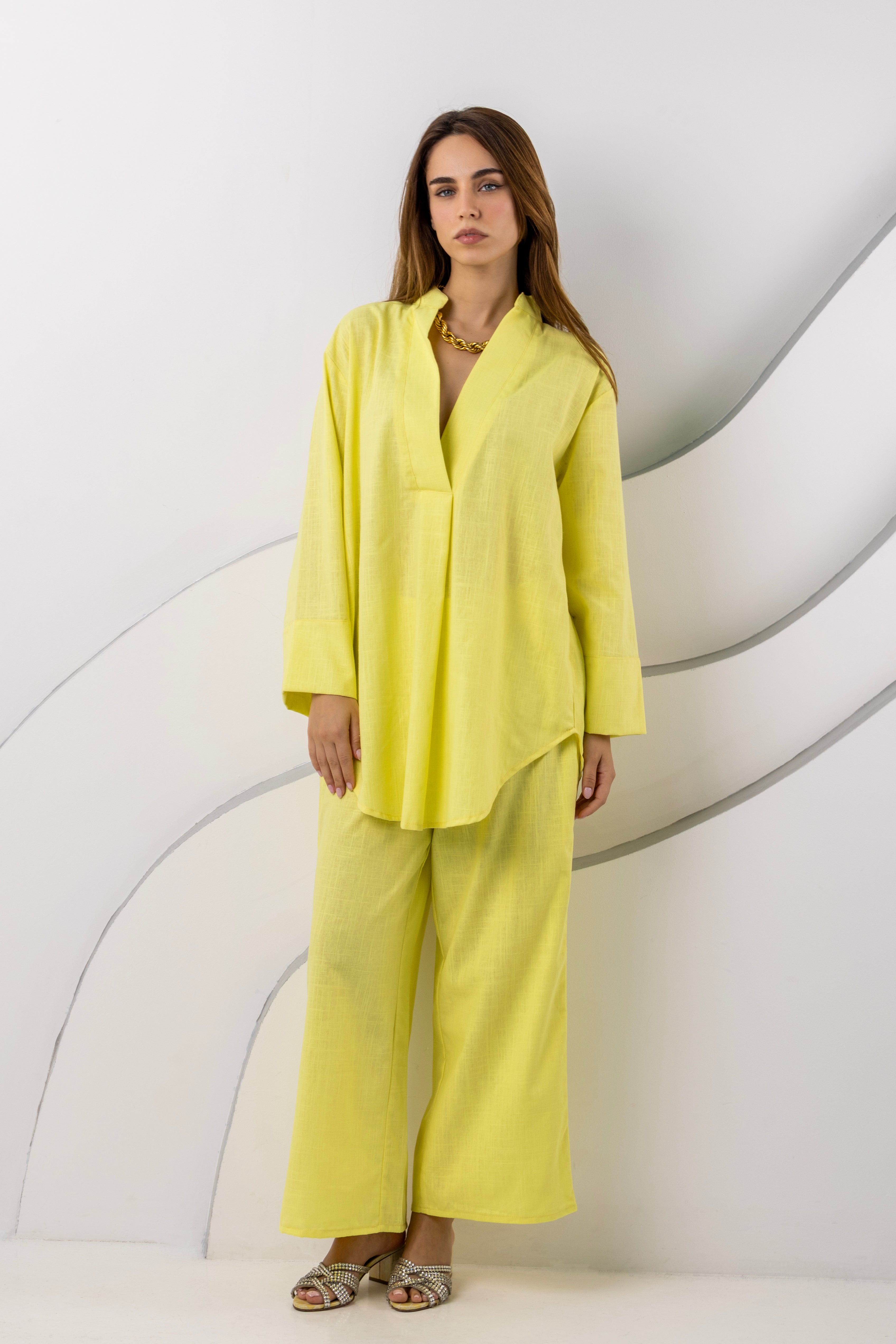 Yellow Tunic Set