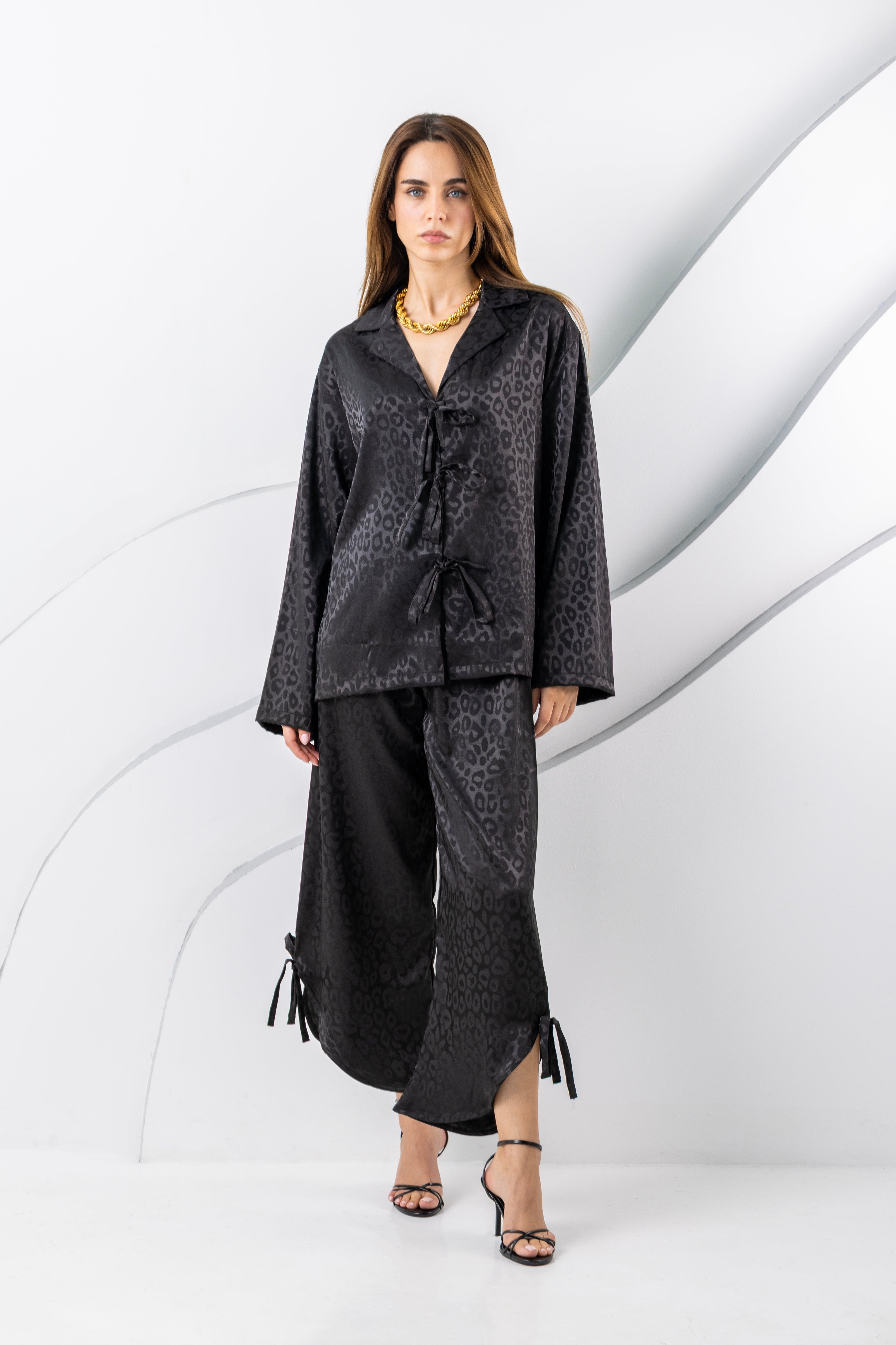 Black Silk Set