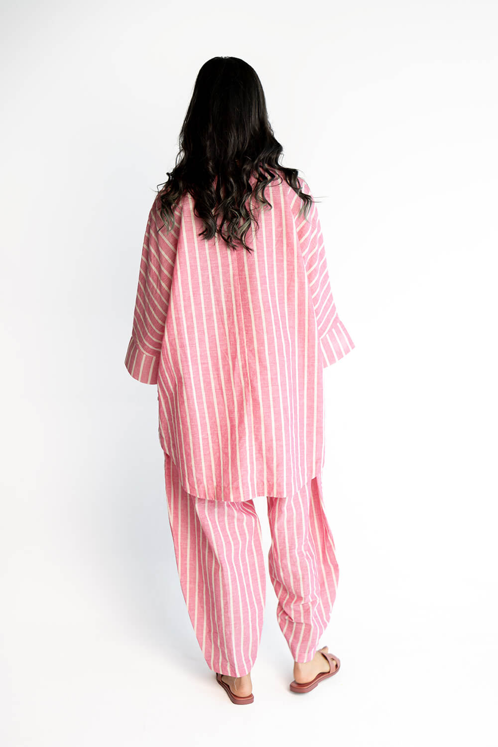 Pink Striped Set