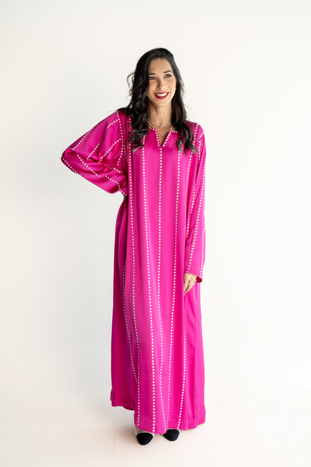 Pink Pearl Kaftan
