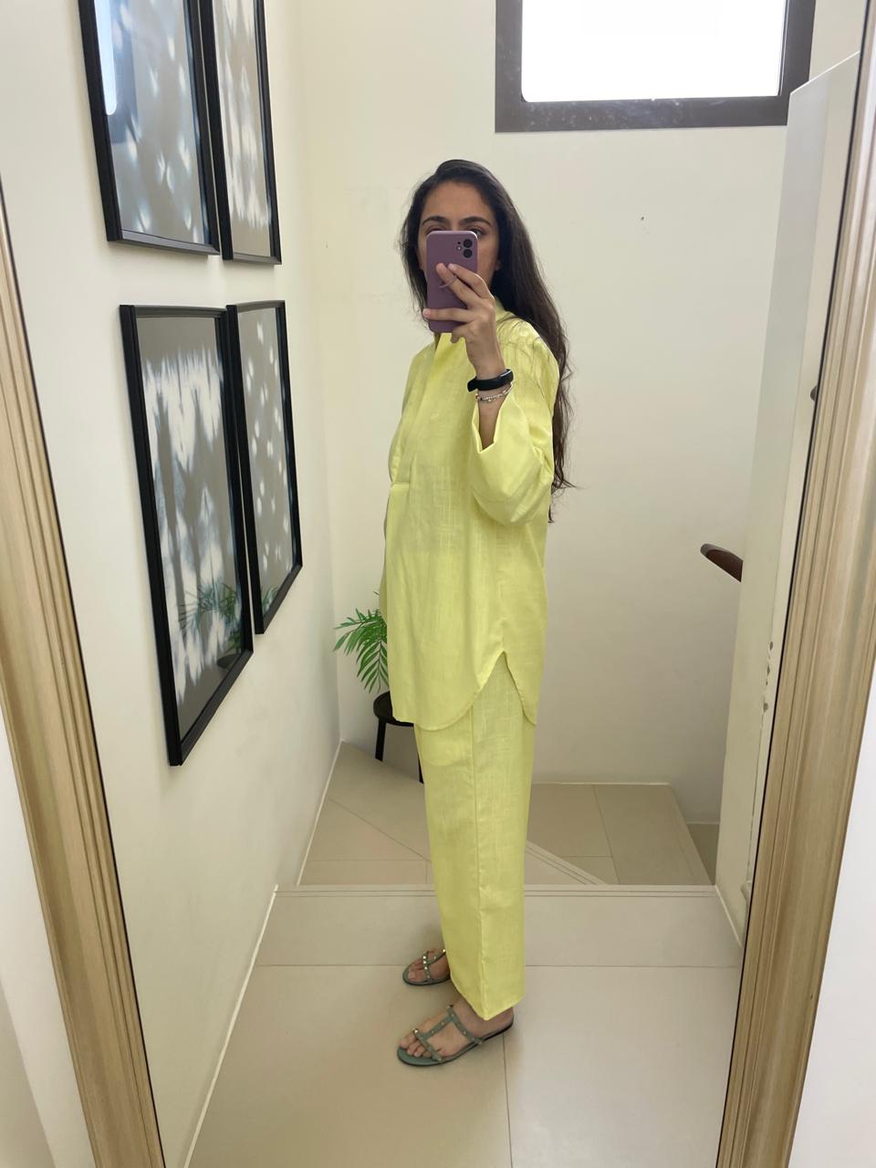 Yellow Tunic Set