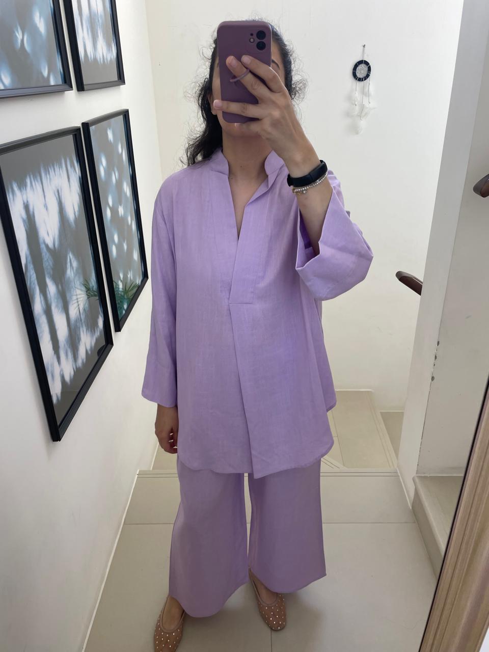 Lilac Tunic Set