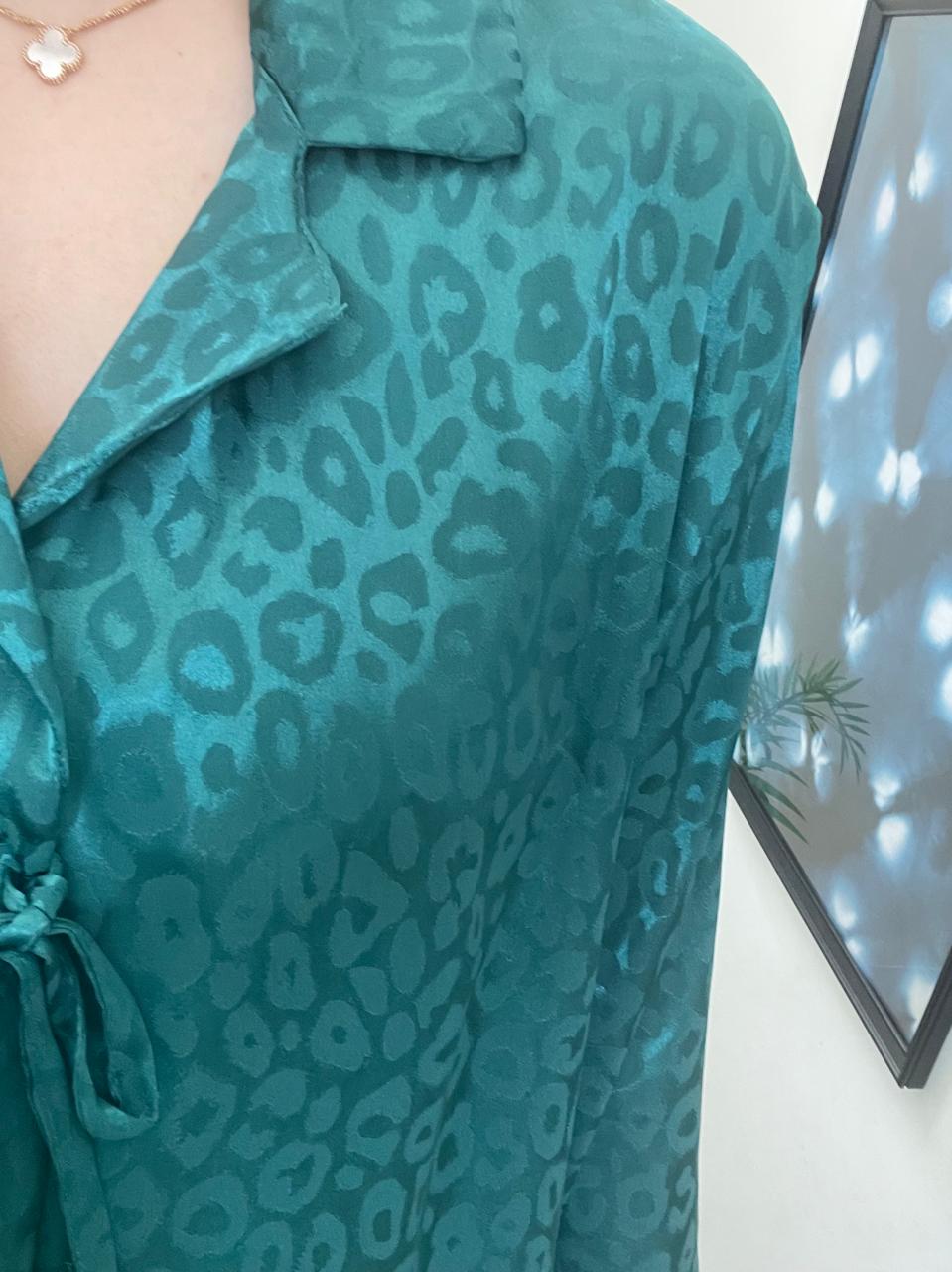 Green Silk Set